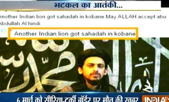 revealed indian isis recruiter killed in syria belongs to