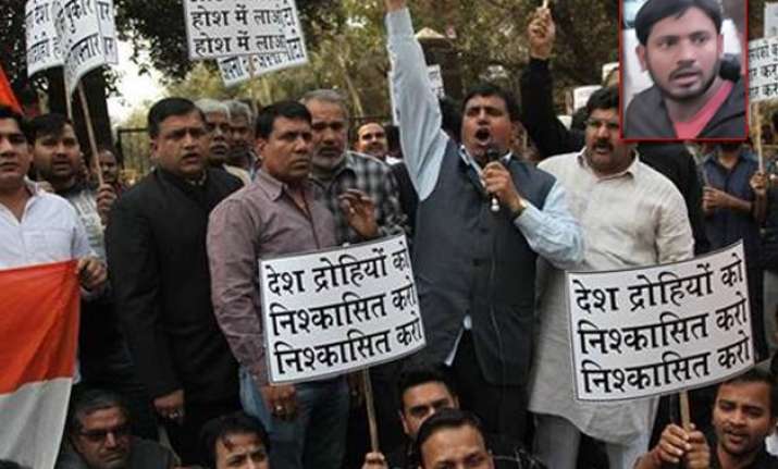 our son victim of hindutva politics say parents of jnusu
