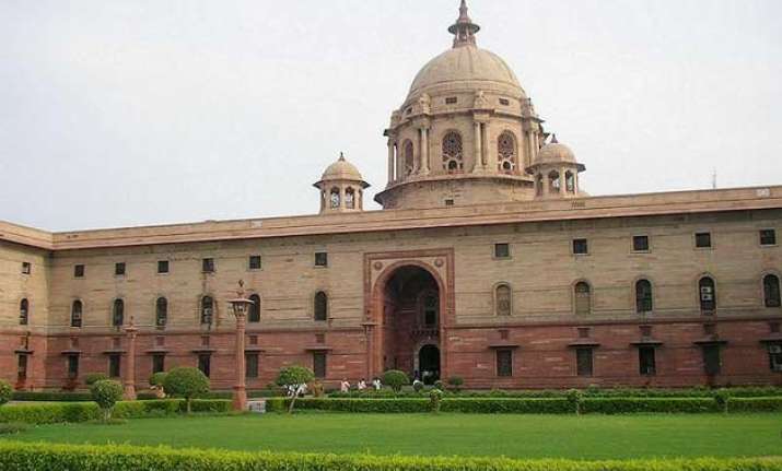 rashtrapati bhawan south block lagging behind in swachh