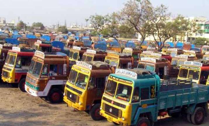 truckers strike hits transportation of goods in rajasthan