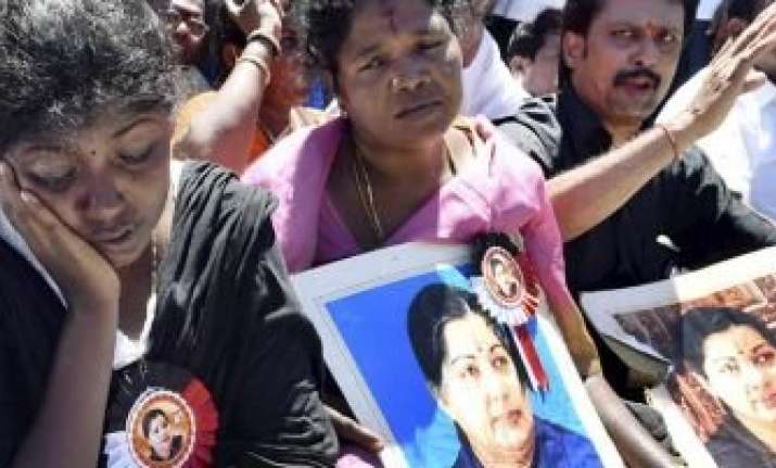protests continue in tn over jaya s conviction