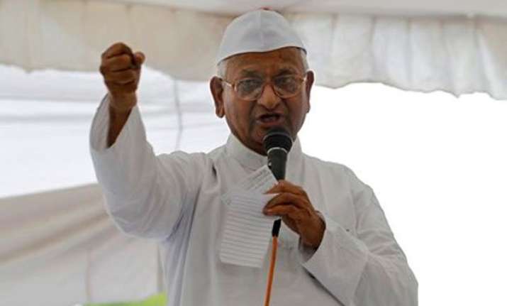 no foreign funding no money from capitalists anna hazare
