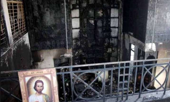 six arrested for vandalising church in jabalpur