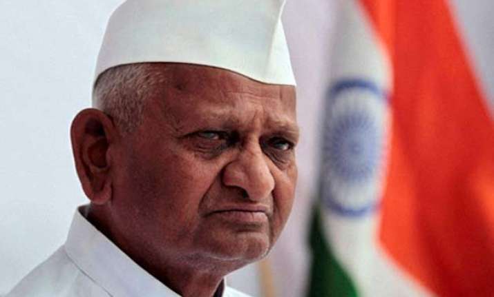 anna hazare to launch stir over orop land bill on oct 2