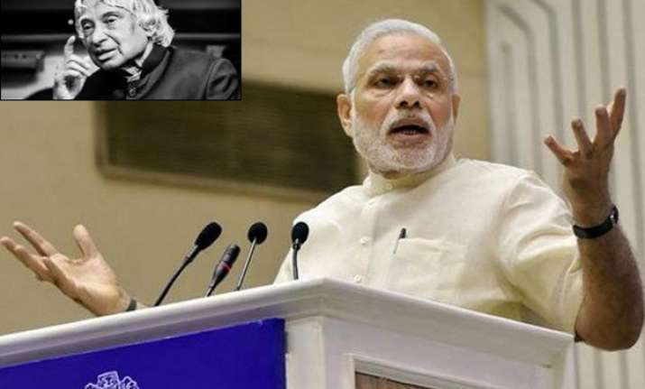 pm to attend kalam s birth anniversary celebrations