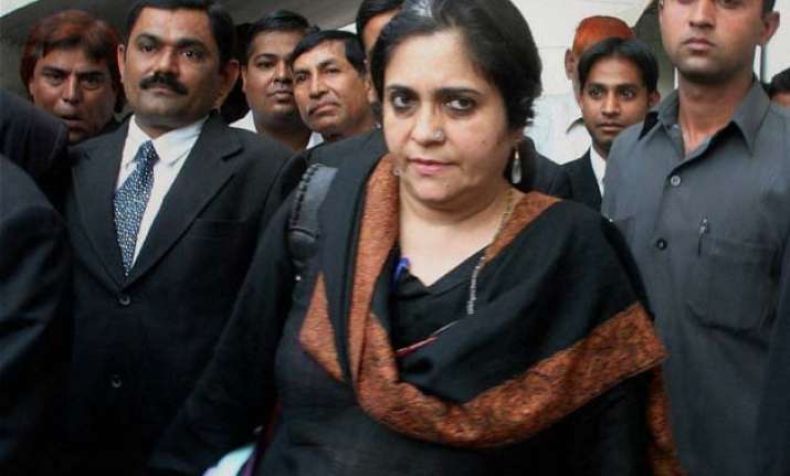 teesta setalvad refutes gujarat police s charge of funds