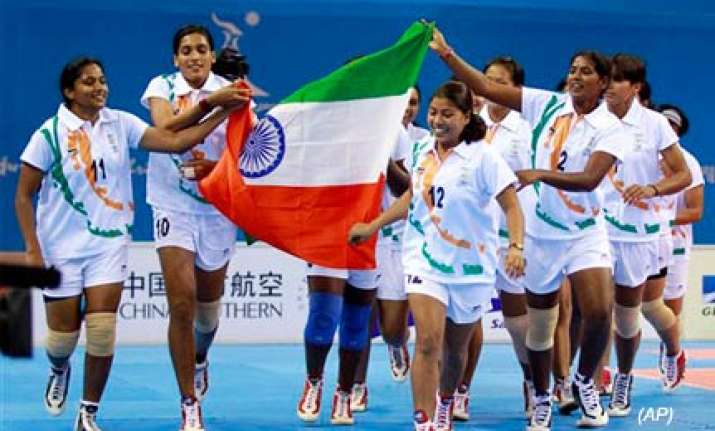 indian women win asiad kabaddi gold