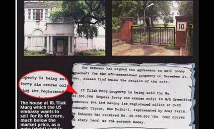 us embassy in delhi selling prime property for peanuts