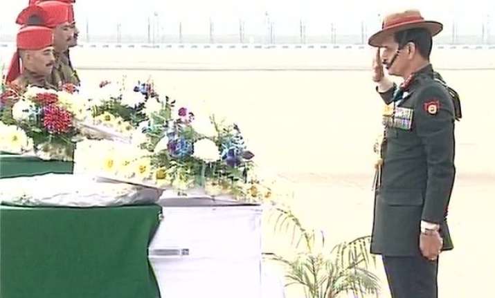 mortal remains of 9 siachen martyrs to reach delhi