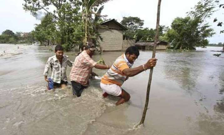 assam flood situation worsens rivers rising