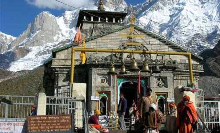 no major danger to kedarnath shrine iit experts