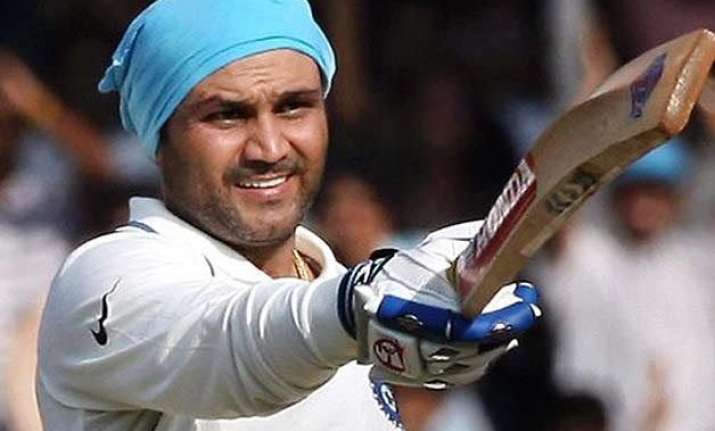 jat stir virendra sehwag appeals agitators to shun violence