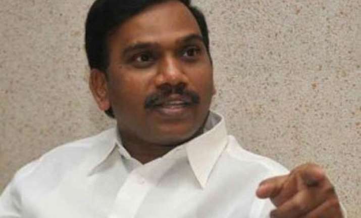 cag indicts raja in 2g spectrum says every rule flouted