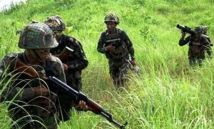 infiltration bid foiled three militants killed along loc