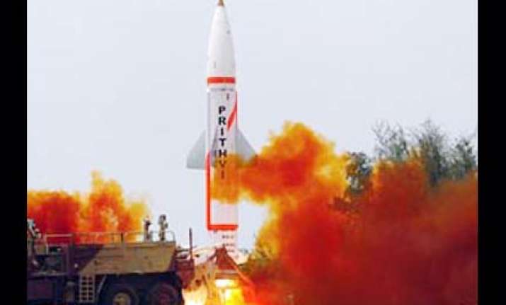 india test fires prithvi ii dhanush successfully