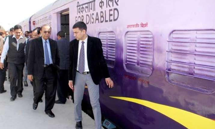 railways choose vibrant colours for semi high speed train