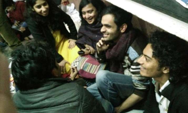 jnu row the biggest question is where khalid and friends