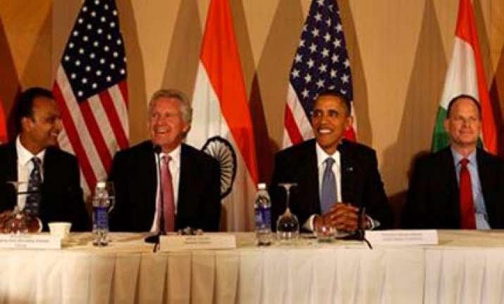 obama charms india inc with namaste