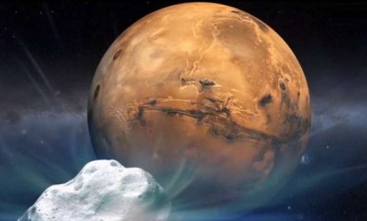 india repositions its mars orbiter to avoid comet siding
