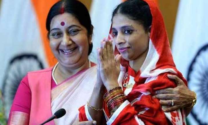 bhopal couple claim to be geeta s parents seek to meet her