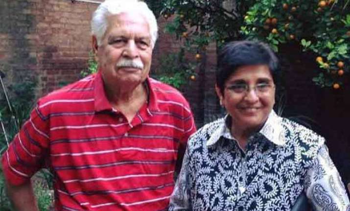 Kiran Bedi's husband Brij Bedi dies in Gurgaon | India News – India TV