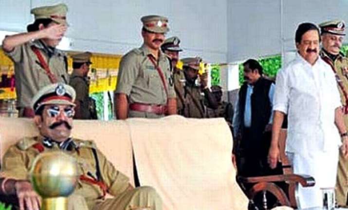 kerala cop asked to explain not saluting minister