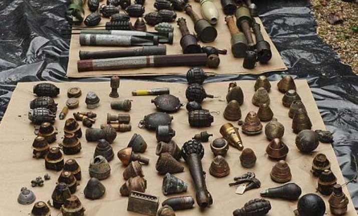 200 crude bombs hand grenades recovered from burdwan