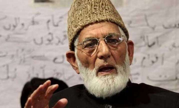 hurriyat conference chairman syed geelani slams isis