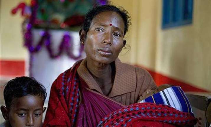 over 7000 people including pregnant women displaced by