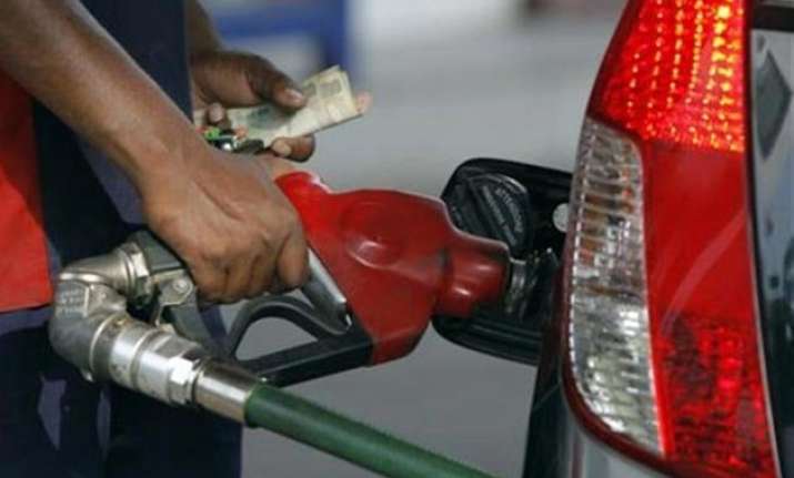 petrol prices fall by 32 paise diesel by 85 paise