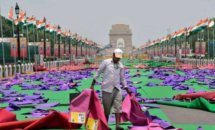 rs 92 lakh spent on mats for yoga day government