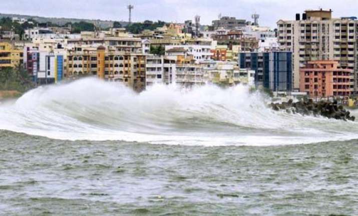 hudhud vizag still reeling under cyclone impact
