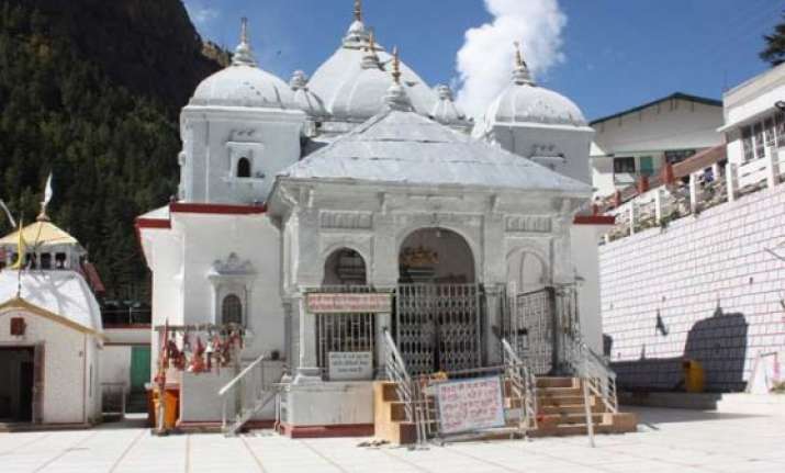 gangotri dham closes for winters