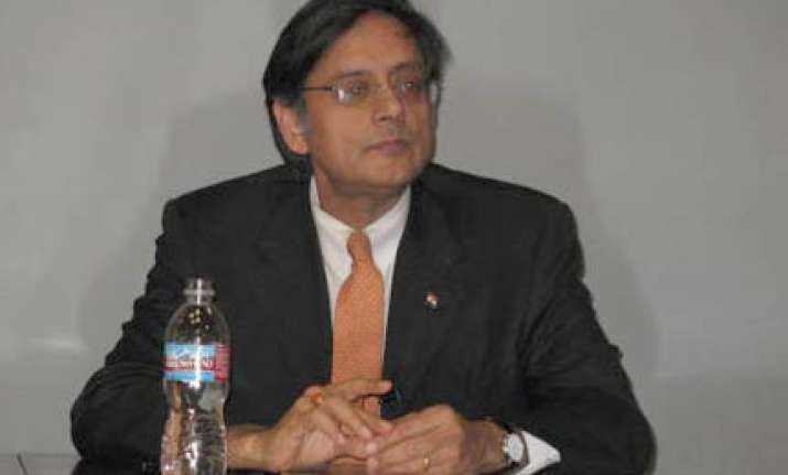 stop embarrassing us congress tells tharoor