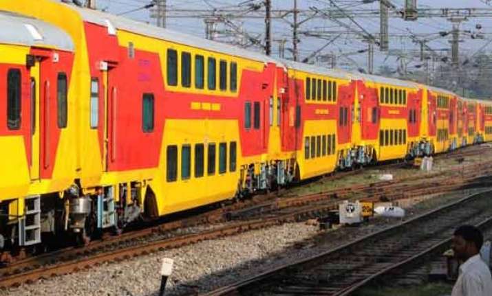 railway to soon run mumbai goa double decker shatabdi
