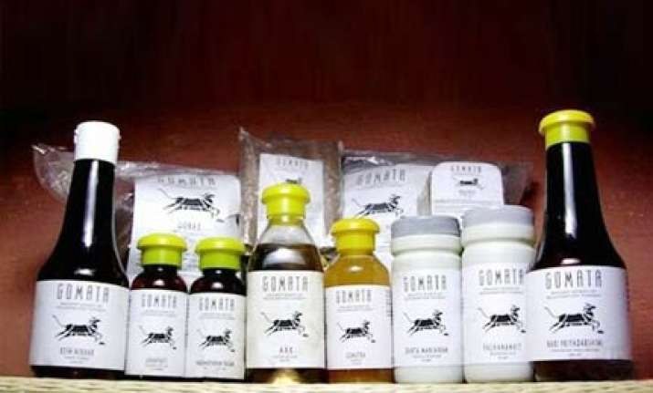 cow urine drug developed by rss body gets us patent