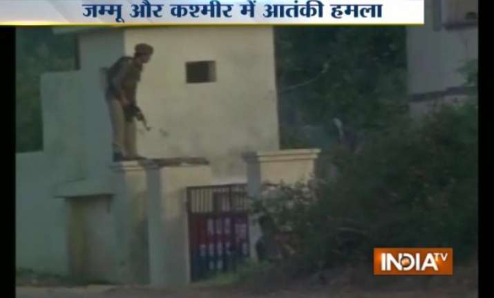 j k militants attack police station in kathua heavy firing