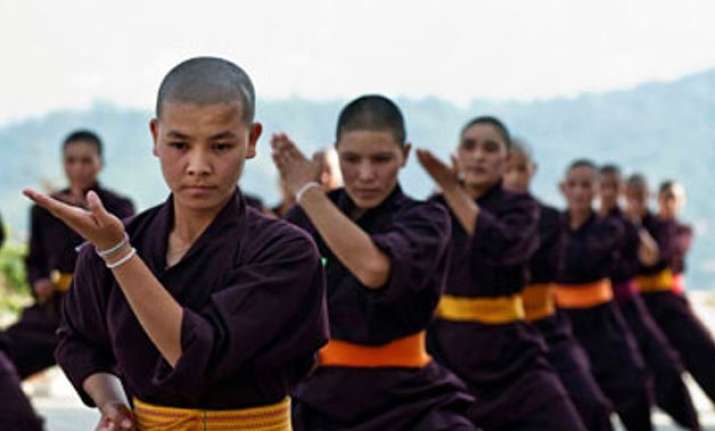 now kung fu nuns to train delhi girls in self defence