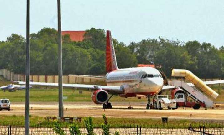 air india plane s tyre bursts on landing at kochi