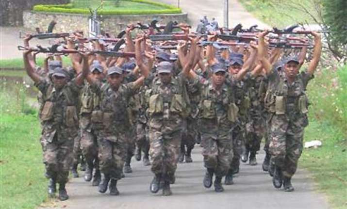 india training sri lankan military