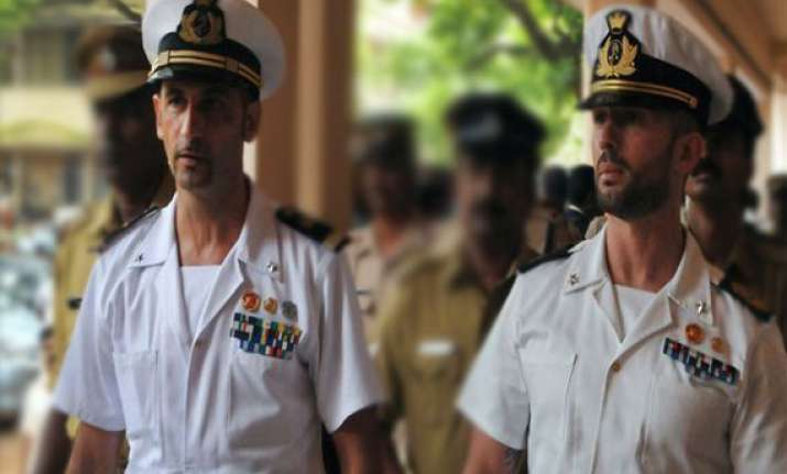 italian marines produced in court case posted to june 18