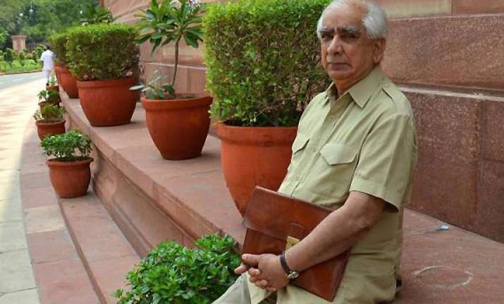 jaswant slams weak political leadership for poor budget