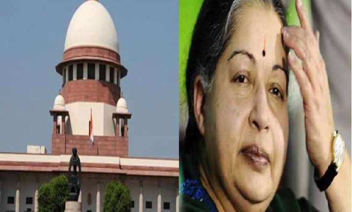 jayalalithaa s trial in da case to go on sc