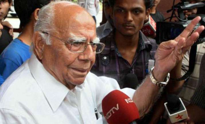 jethmalani demands chidambaram s resignation after ramlila