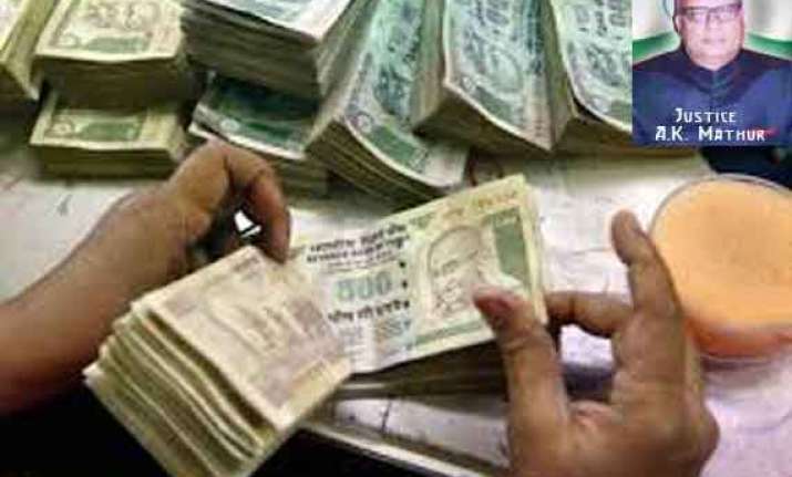 justice mathur to head 7th central pay commission