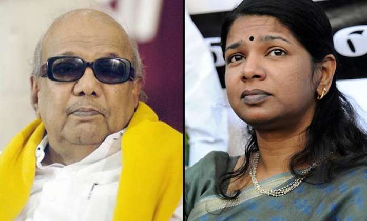 karuna defends kanimozhi takes blame on himself