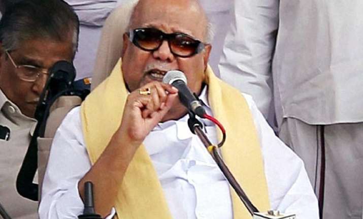 karunanidhi opposes fdi hike in various sectors