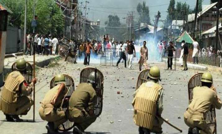 kashmir protests case filed against those spreading death