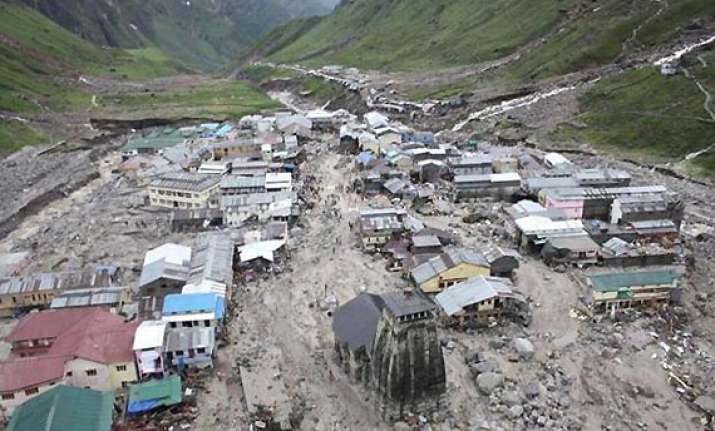 kedarnath shrine stands alone amidst death and destruction