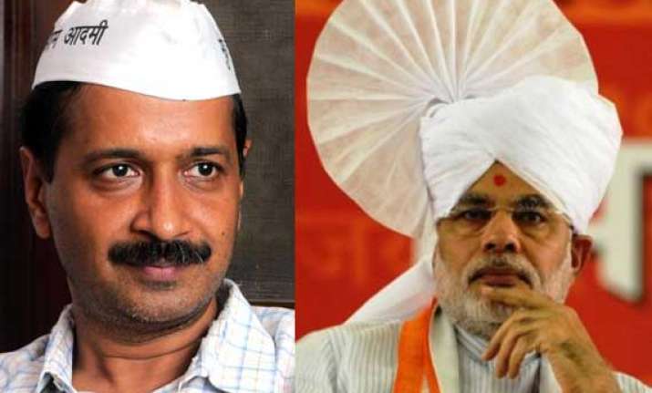 kejriwal leads modi in time magazine s poll